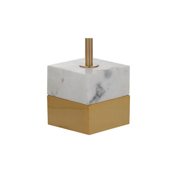 Iva 56.5" Adjustable Brass Library LED Floor Lamp - JONATHAN Y